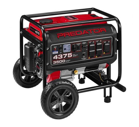 4375 Watt Gas Powered Portable Generator With CO SECURE Technology, CARB (sku SPG)