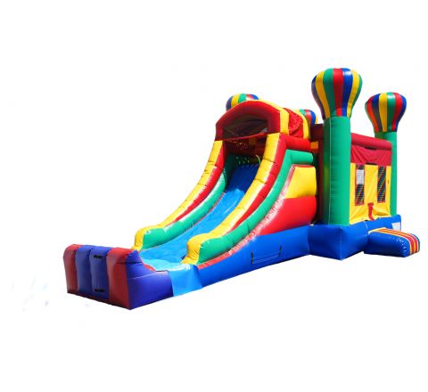 Balloon Combo Slide Jumper (sku c221)