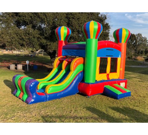 3 in 1 Dual Lane Balloon Combo Jumper Rental in San Diego