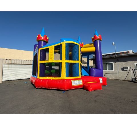 5 in 1 large multi color castle (sku C338)