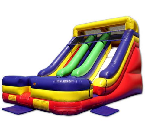 Giant Double Lane Slide Jumper Rental