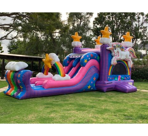 Dual Lane Unicorn Combo Rental in San Diego