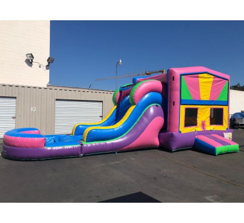 Happy Bounce Water Slide combo  (SkU CW284)
