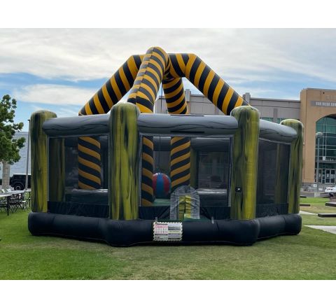 Inflatable Wrecking Ball Game Rental in San Diego