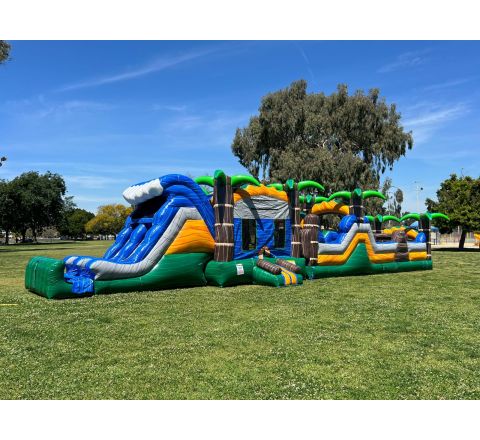 62 ft tropical obstacle combo Dry (sku i543)