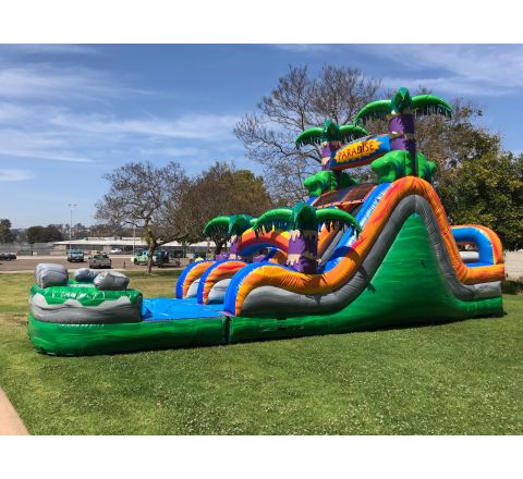 Dual Lane Paradise Water Slide (SKU SW268)