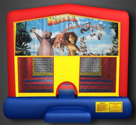 Madagascar Bounce House Jumper Rental