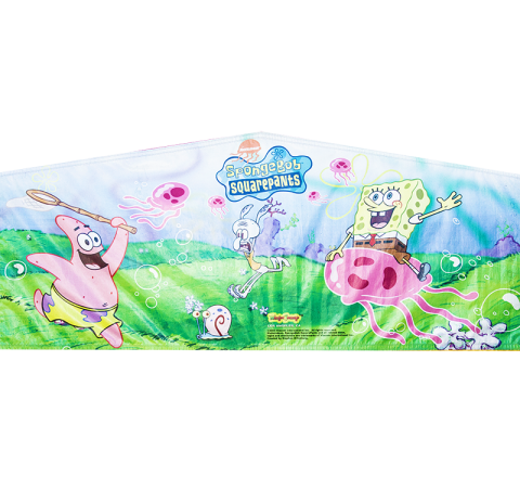 Sponge bob module jumper art banner rental in San Diego