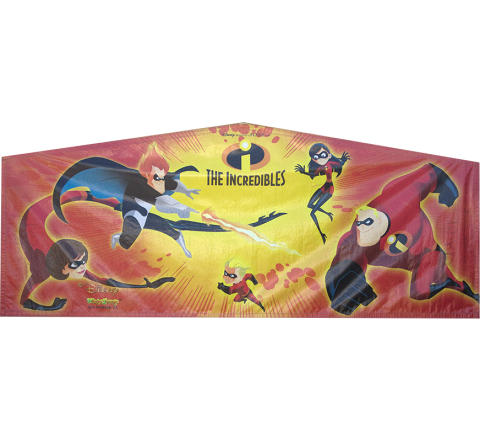 The Incredibles Module Art Banner Rental in San Diego