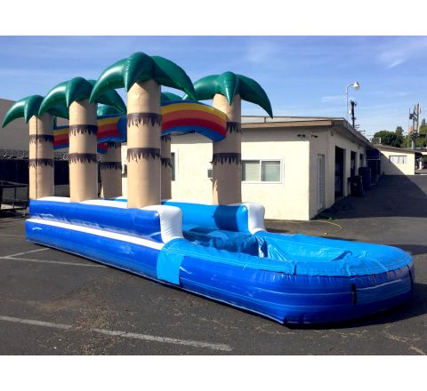 Single Lane Tropical Slip n Slide Rental in San Diego