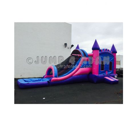 Pink Water Slide 4 in 1 Rental in San Diego