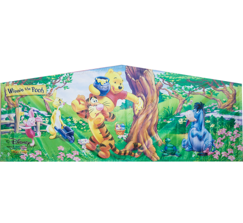 Winnie the Pooh Module Art Banner Rental in San Diego