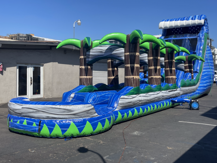 60 ft Tsunami Tropical Slip N Slide (sku W304)